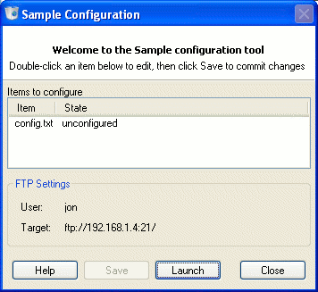 Configuration Tool